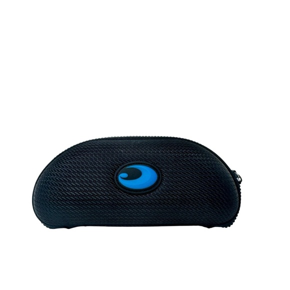 Black Costa Del Mar Sunglasses Case Hardshell with Blue Logo - Picture 1 of 8